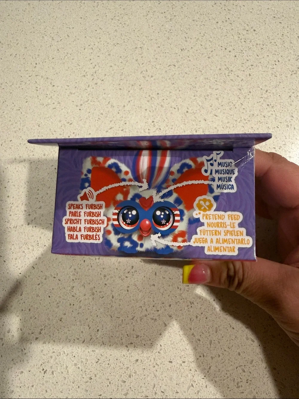 Hasbro Furby Furblets Red, White & Blue Plush Pack